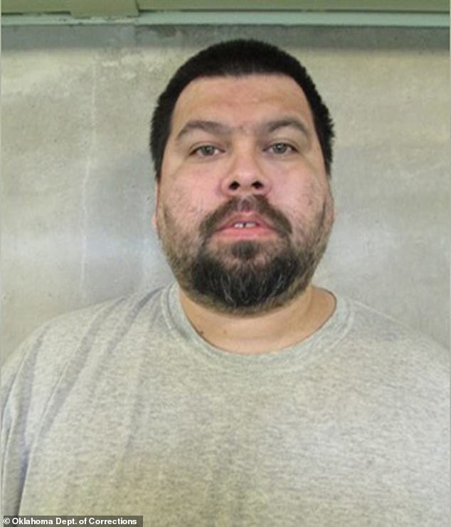 Oklahoma death row inmate Anthony Sanchez, 44, was executed for the 1996 rape and murder of a 21-year-old ballerina at 10.19am by lethal injection
