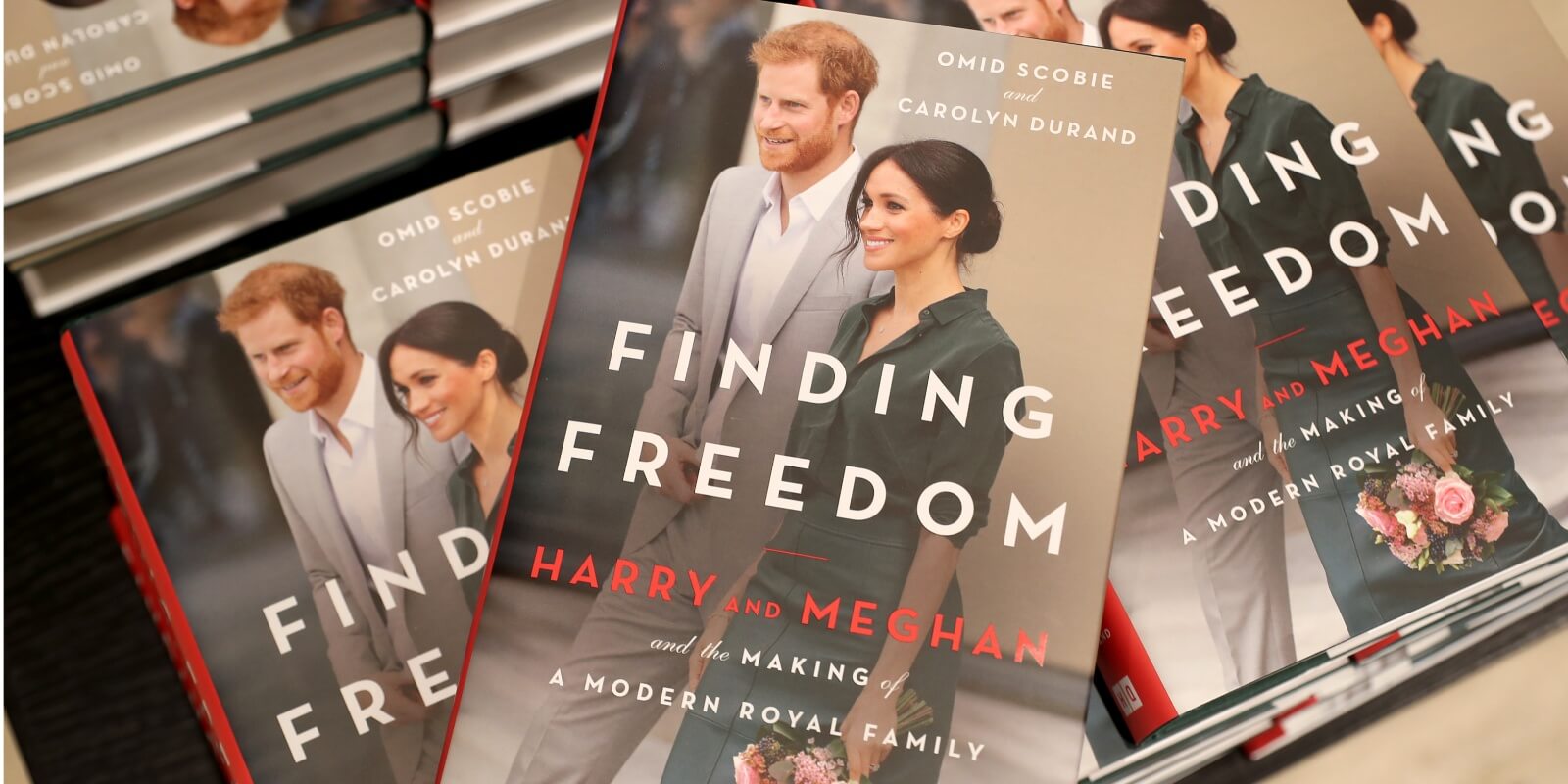 The book 'Finding Freedom' about Prince Harry and Meghan Markle.