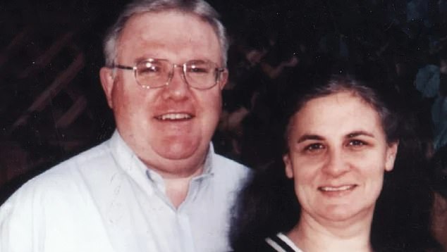 Former furniture salesman turned secretive sect leader Bruce Hales (above with his wife Jenny)  flew via private jet to an NZ Brethren conference where followers dined on eye fillet and top shelf whisky
