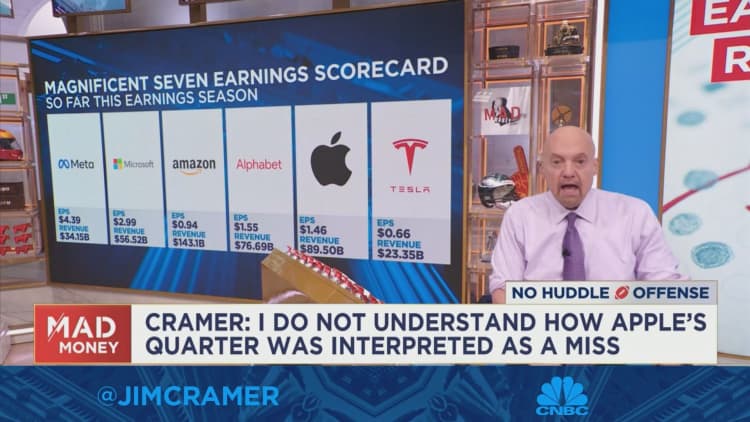Jim Cramer looks at earnings info you may have missed