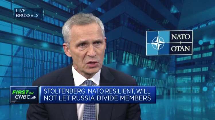 It would be a 'tragedy' for Ukrainians if Putin wins the war, NATO's Stoltenberg says