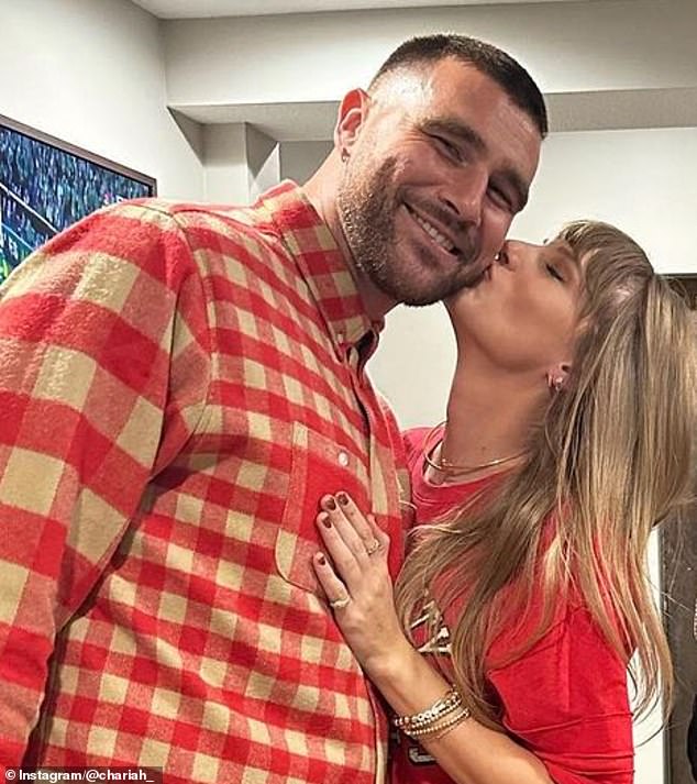 But they hit it off in person - thanks in so small part to who Kelce called 'a cupid' in Swift's team