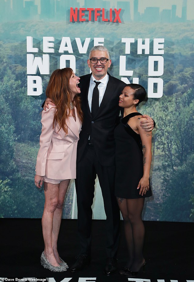 Julia Roberts was every inch the Pretty Woman on Wednesday as she celebrated the UK launch of new film Leave The World Behind with director Sam Esmail and co-star Myha'la Herrold