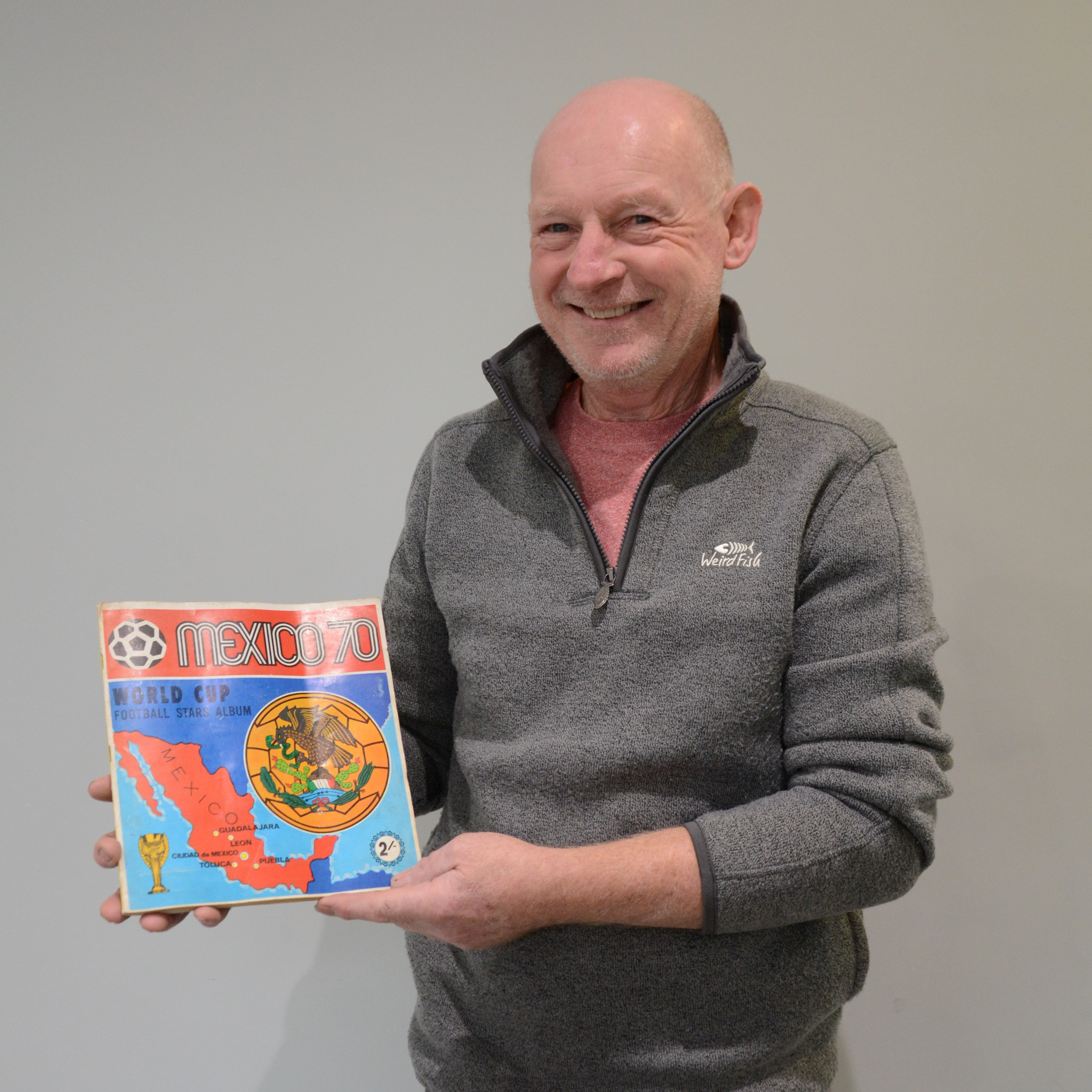 Andrew, of Arthingworth, Leicestershire, with the album tipped to sell for £1,800