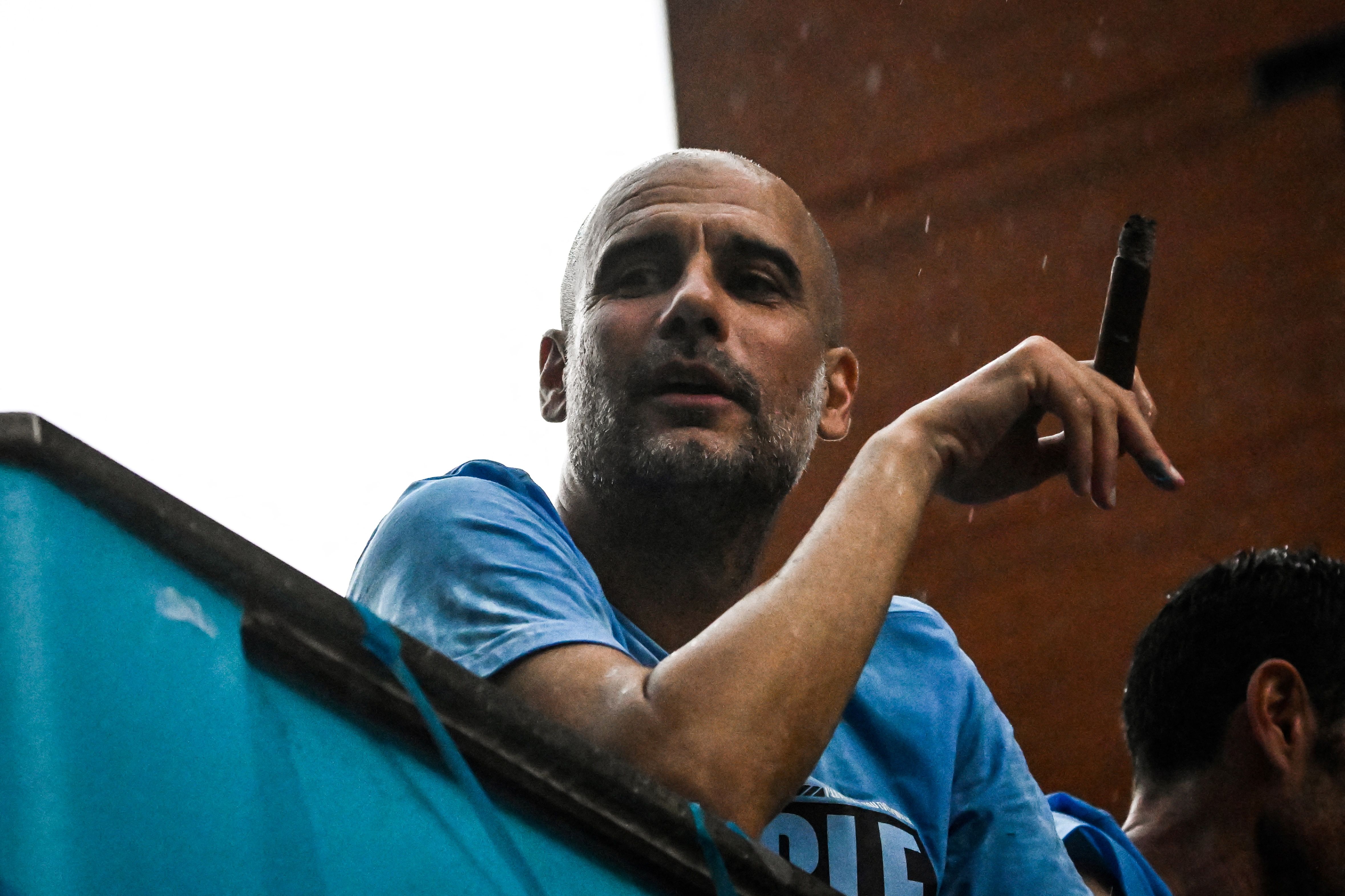City chief Guardiola has launched a scathing rant on the trio