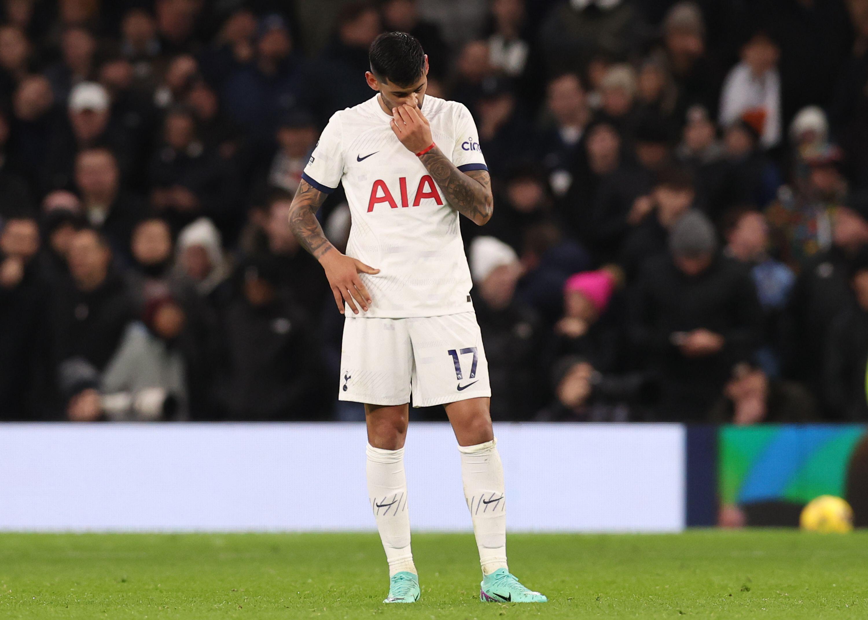 Cristian Romero put Spurs in front before West Ham's second half turnaround