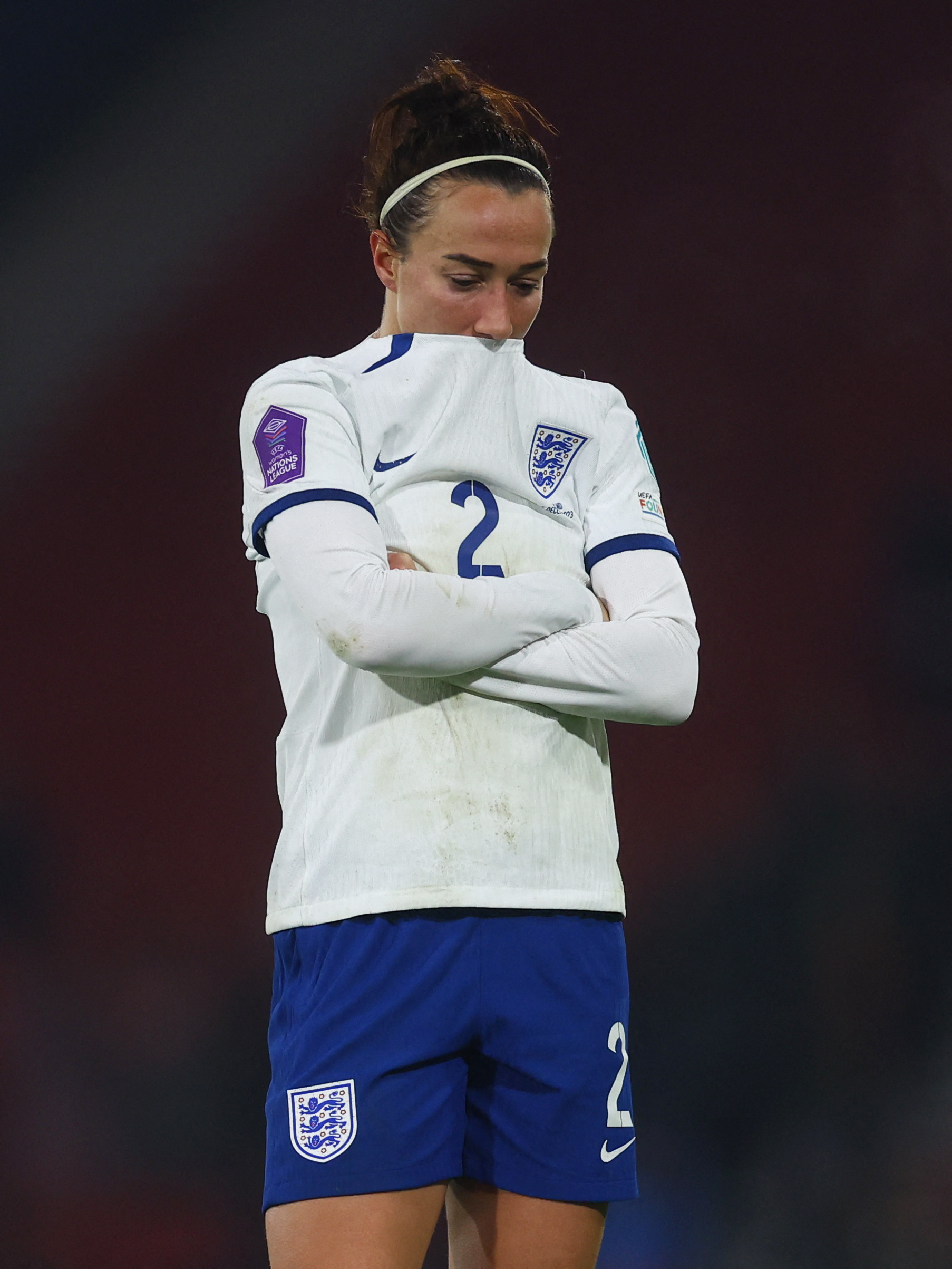 Lucy Bronze and Co were left gutted by the outcome