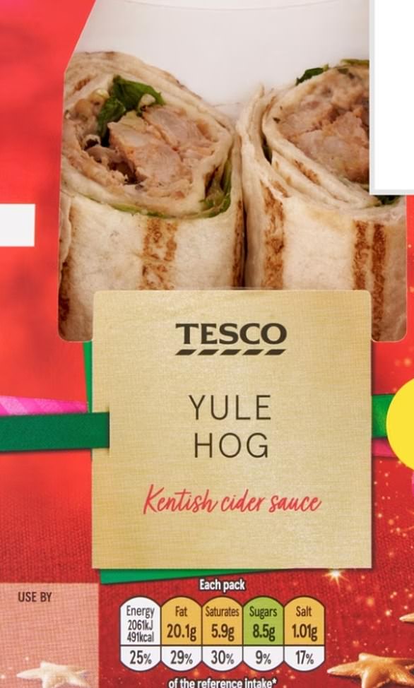 Tim thought Tesco's popular wrap was tasty and well balanced