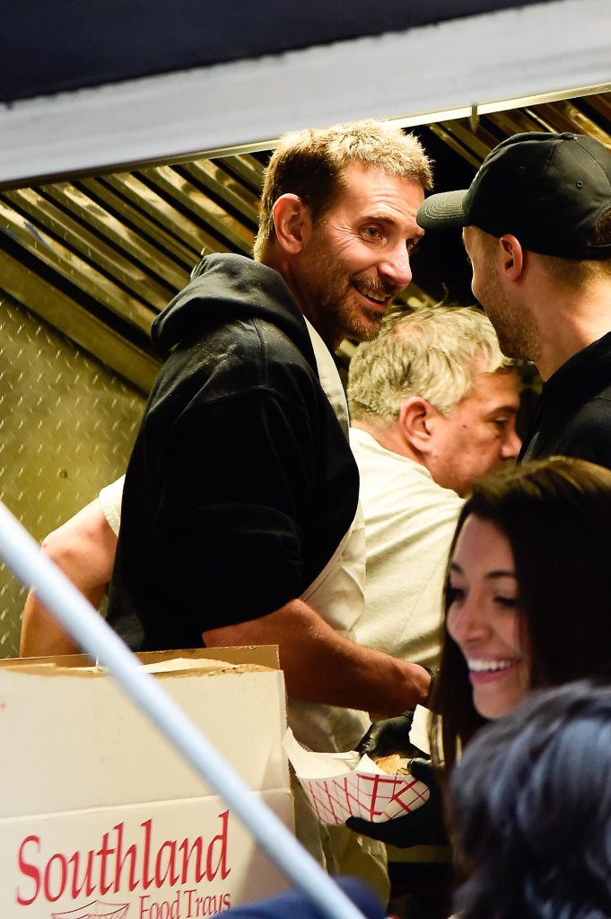 Gigi Hadid Visits Bradley Coopers Food Truck