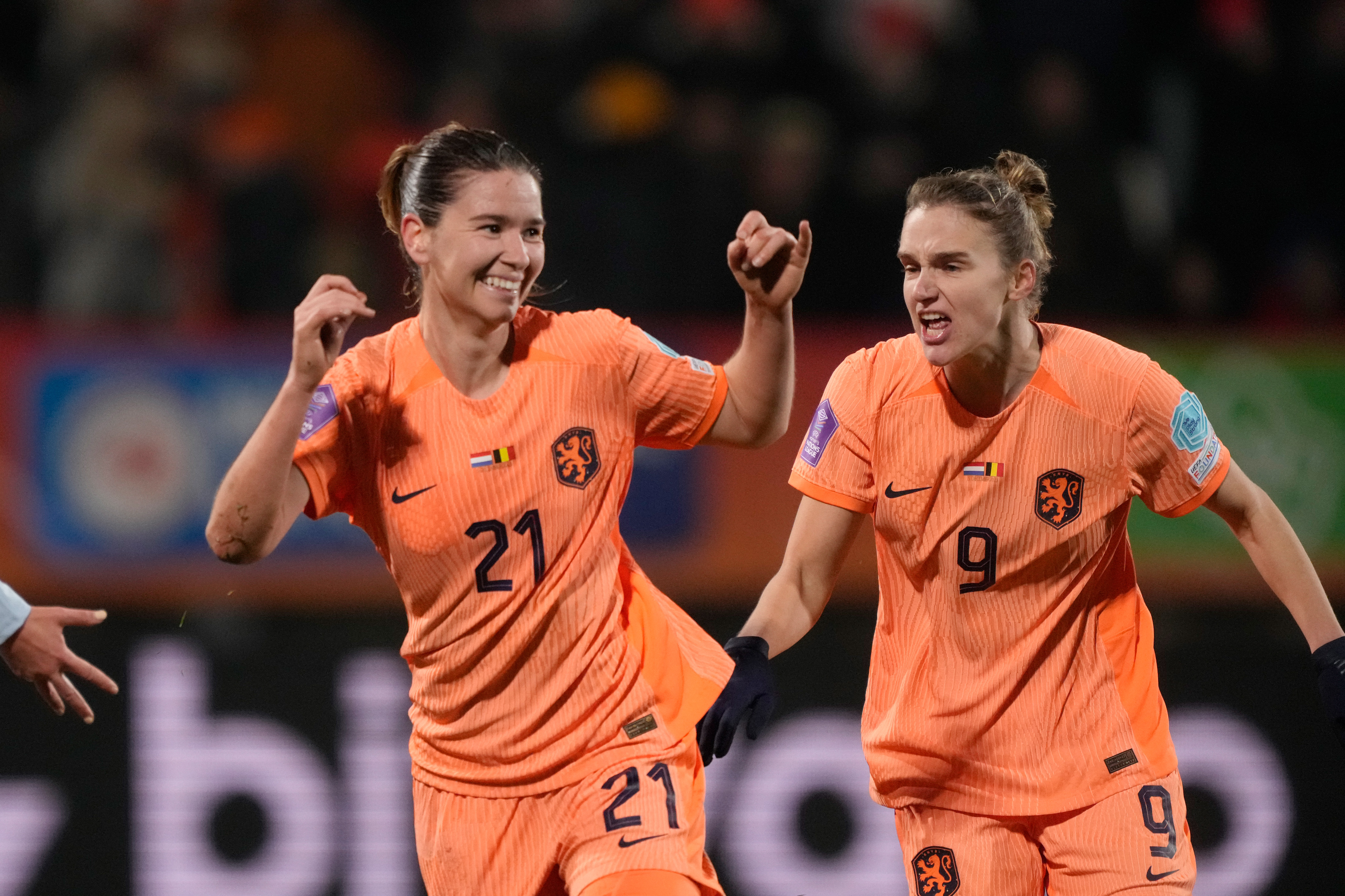 Vivianne Miedema and her Dutch team-mates pipped the Lionesses to qualify