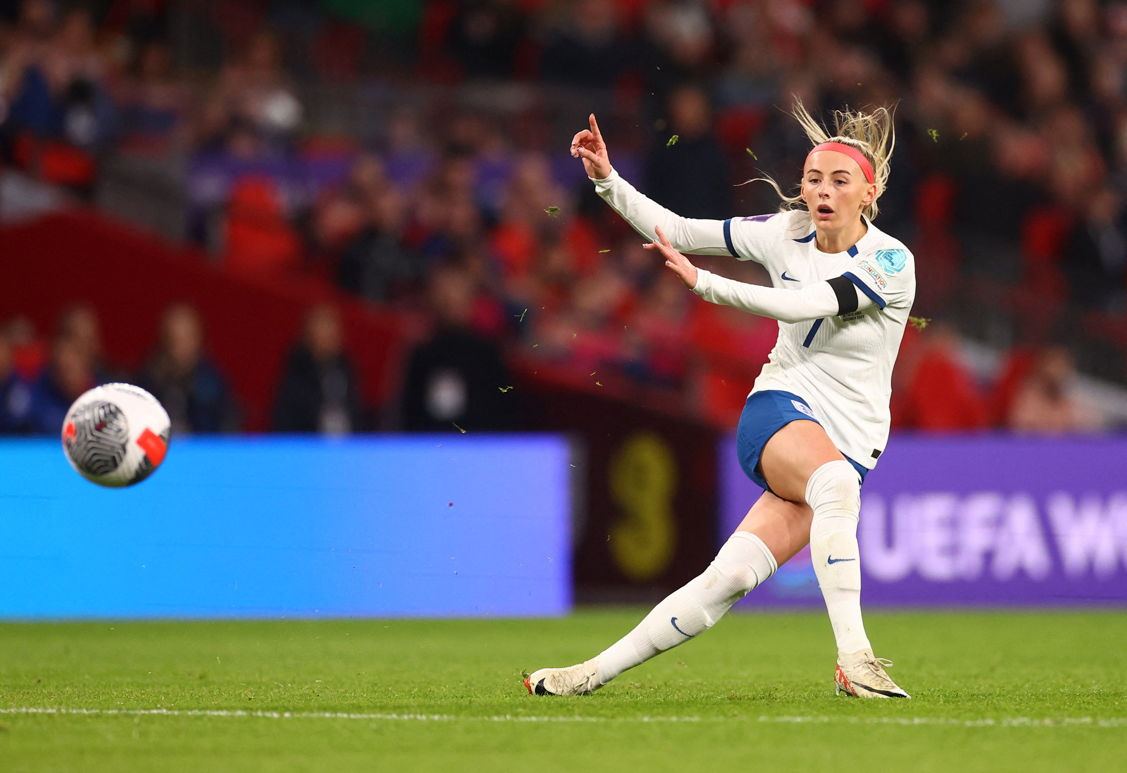Chloe Kelly has become an icon of the Lionesses