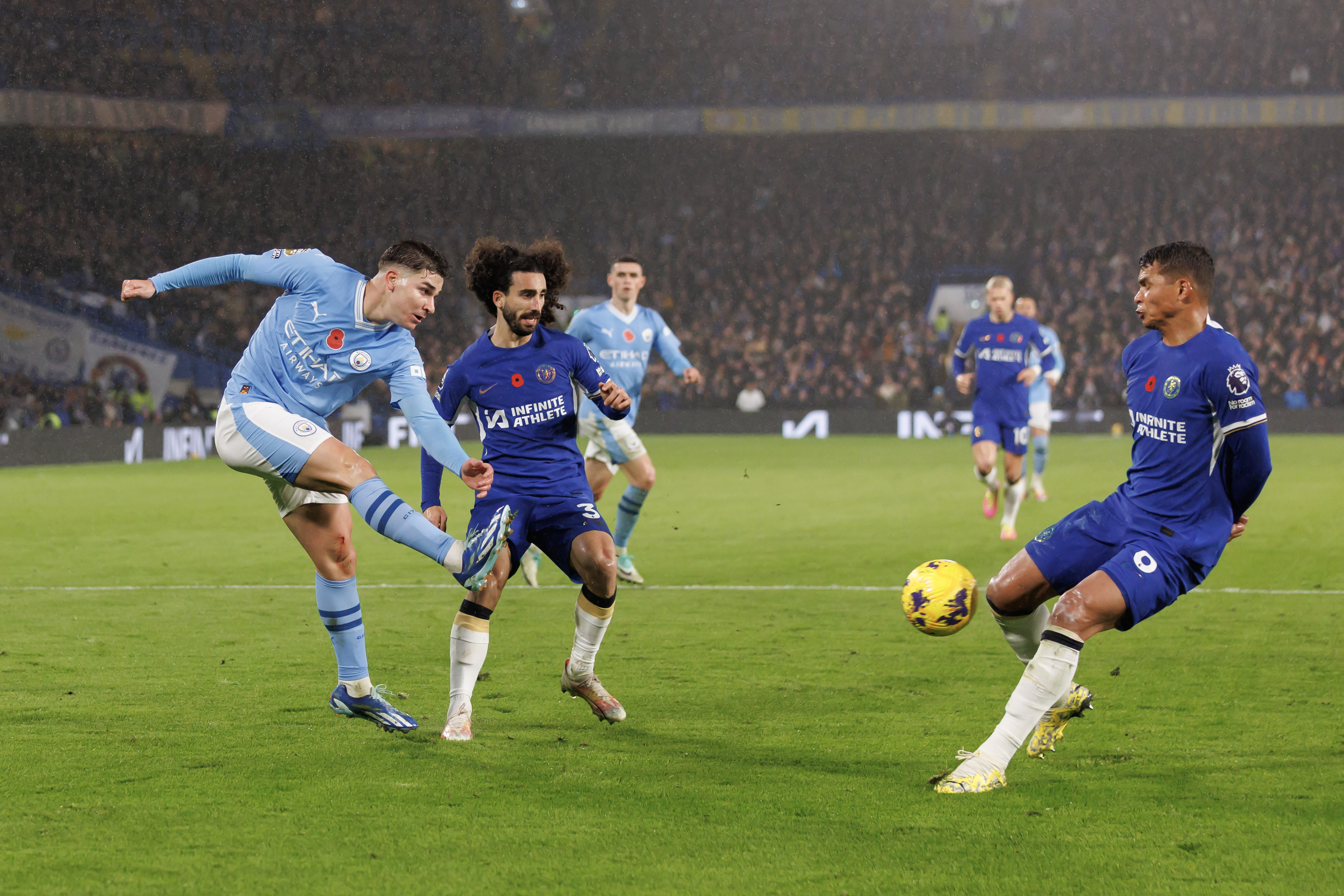£1.15bn was spent on the starting XI's in Chelsea's 4-4 draw with Man City this season