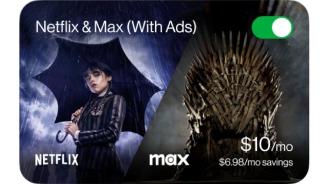 Compared to pricing for an annual Max subscription, Verizon's bundle saves about $5.32 per month.