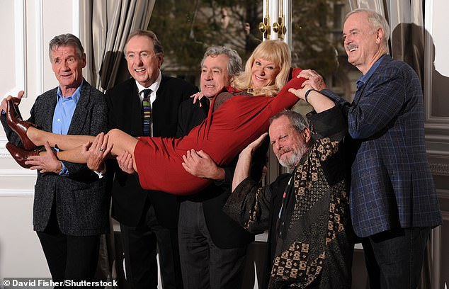 Michael Palin, Eric Idle, Carol Cleveland, Terry Jones Terry Gilliam and John Cleese Monty Python reunion in 2013